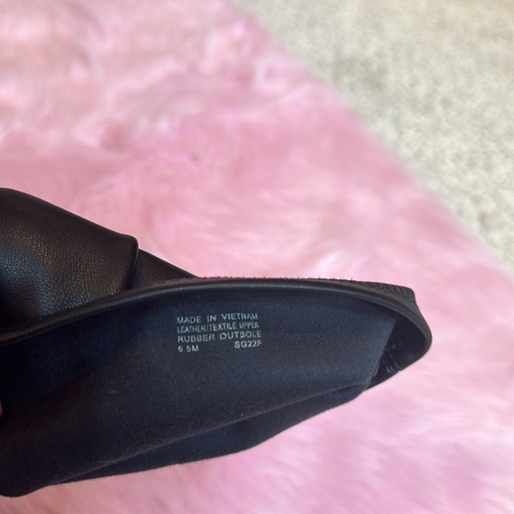 Michael Kors black leather over the knee heeled boots size 6.5 - Picture 7 of 7